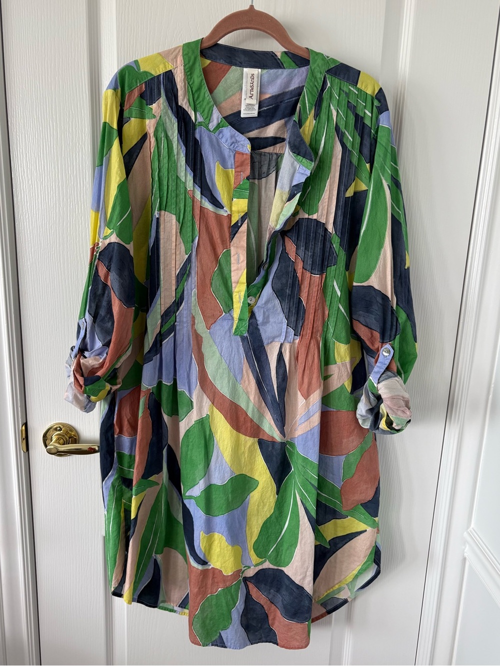 Artesands (Anthropologie) cover-up dress size 12-14